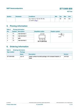 BT134W-800
 datasheet #2