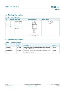 BT136-600
 datasheet #2