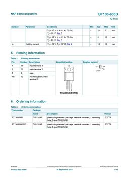 BT136-600D
 datasheet #2