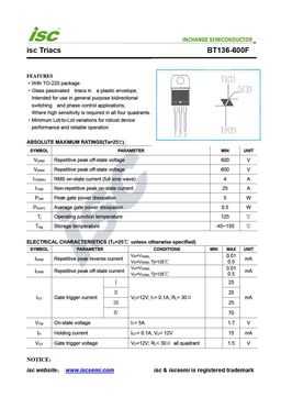 BT136-600F
 datasheet