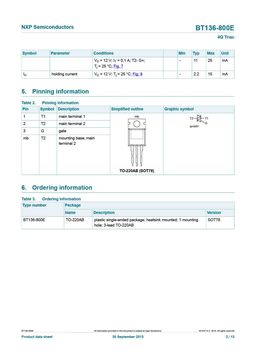 BT136-800E
 datasheet #2