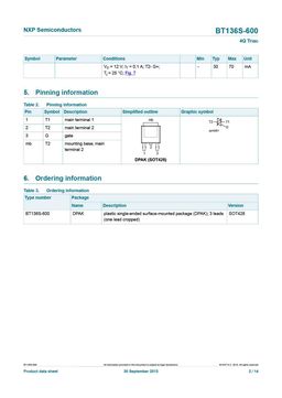 BT136S-600
 datasheet #2