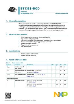 BT136S-600D
 datasheet