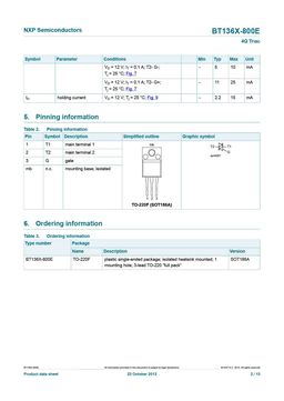 BT136X-800E
 datasheet #2