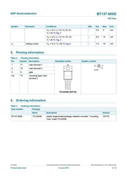 BT137-600D
 datasheet #2