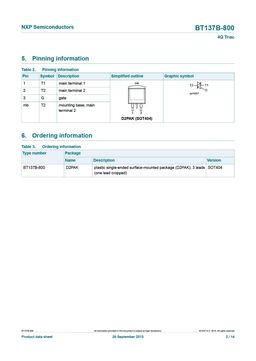 BT137B-800
 datasheet #2