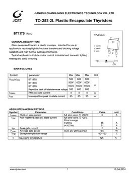 BT137S-500
 datasheet