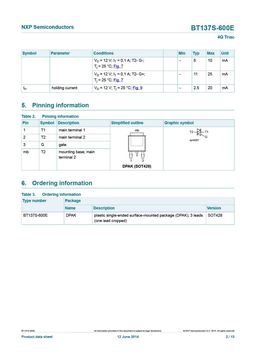 BT137S-600E
 datasheet #2