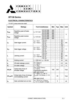 BT138-800
 datasheet #2