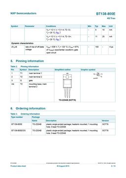 BT138-800E
 datasheet #2