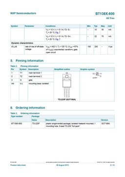 BT138X-600
 datasheet #2