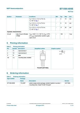 BT138X-600E
 datasheet #2