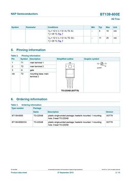 BT139-600E
 datasheet #2