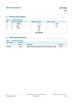 BT149D
 datasheet #2