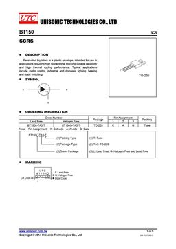 BT150-650
 datasheet