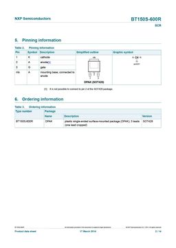 BT150S-600R
 datasheet #2