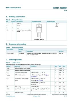 BT151-1000RT
 datasheet #2