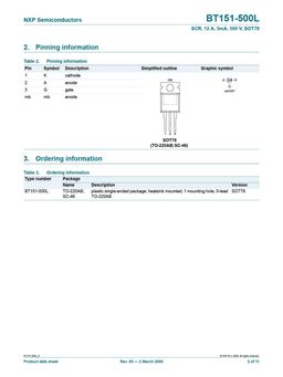 BT151-500L
 datasheet #2