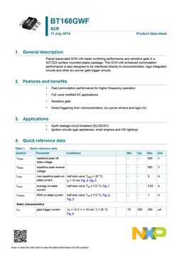 BT168GWF
 datasheet