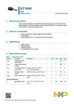 BT169B
 datasheet