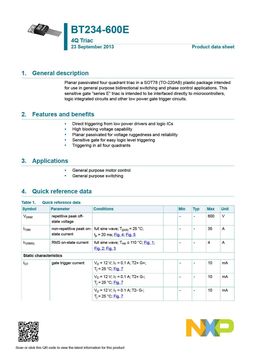 BT234-600E
 datasheet