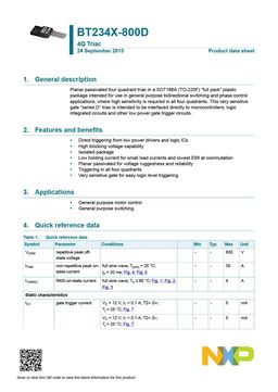 BT234X-800D
 datasheet