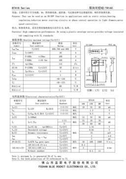 BTA16
 datasheet