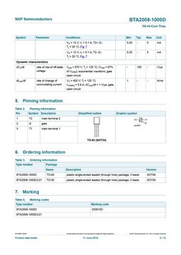 BTA2008-1000D
 datasheet #2