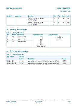 BTA201-600E
 datasheet #2