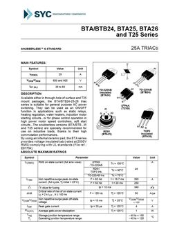 BTA24-600BW
 datasheet