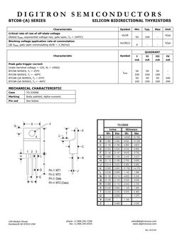 BTC08-100A
 datasheet #2