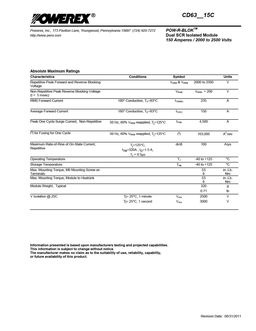 CD632015C
 datasheet #2