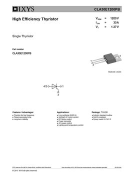 CLA30E1200PB
 datasheet