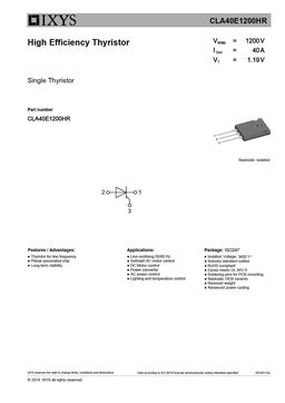 CLA40E1200HR
 datasheet