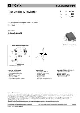 CLA40MT1200NPZ
 datasheet