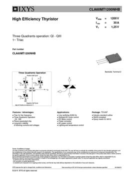 CLA60MT1200NHB
 datasheet