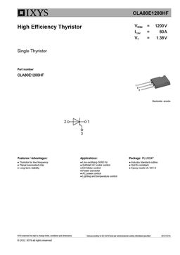 CLA80E1200HF
 datasheet