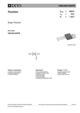 CMA30E1600PB
 datasheet