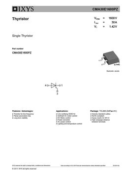 CMA30E1600PZ
 datasheet