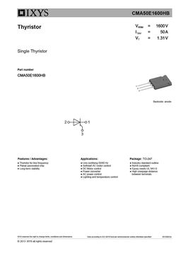 CMA50E1600HB
 datasheet