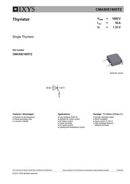 CMA50E1600TZ
 datasheet