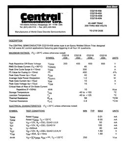 CQ218-45B
 datasheet