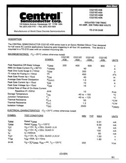 CQ218I-40B
 datasheet