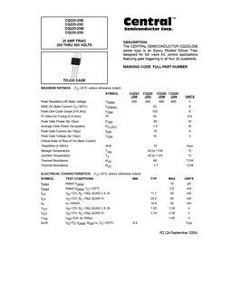 CQ220-25B
 datasheet