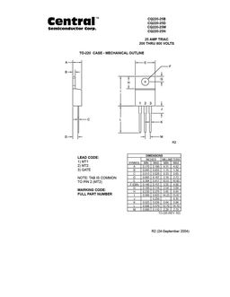 CQ220-25B
 datasheet #2