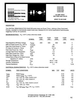 CQ48-25B
 datasheet