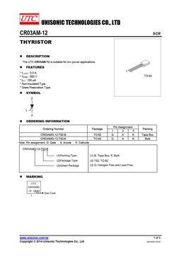 CR03AM-12
 datasheet