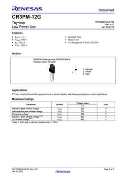 CR3PM-12G
 datasheet