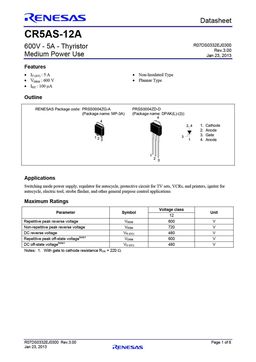 CR5AS-12A
 datasheet