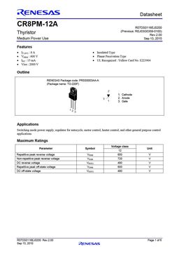 CR8PM-12A
 datasheet